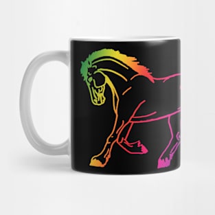 Rainbow trot Mug